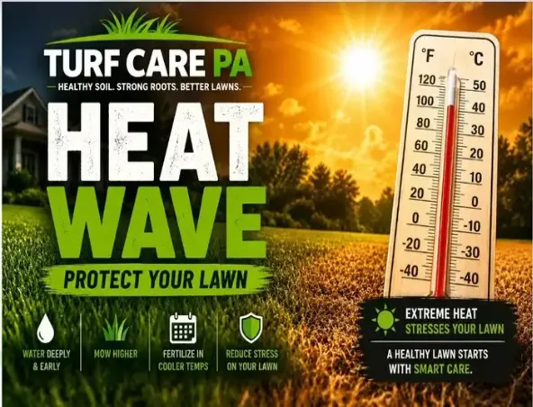 Lush green lawn with healthy grass in Southeastern Pennsylvania